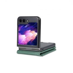 Lacné Kryty | Peňaženkové puzdro AZNS Dream zelené – Samsung Galaxy Z Flip 5 | Lacné Kryty
