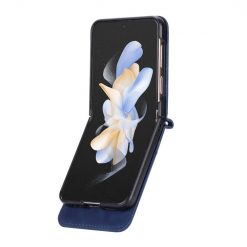 Lacné Kryty | Peňaženkové puzdro Dierfeng Dream modré – Samsung Galaxy Z Flip 5 | Lacné Kryty