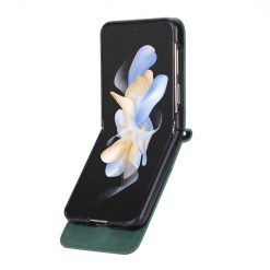Lacné Kryty | Peňaženkové puzdro Dierfeng Dream zelené – Samsung Galaxy Z Flip 5 | Lacné Kryty