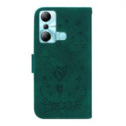 Peňaženkové puzdro Embossing Pattern Kytica zelené – Infinix Hot 20i | Lacné Kryty Lacné Kryty | Peňaženkové puzdro Embossing Pattern Kytica zelené – Infinix Hot 20i | Lacné Kryty