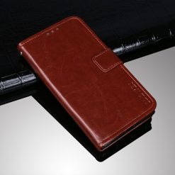 Lacné Kryty | Peňaženkové puzdro Idewei Grand case hnedé – Doogee S97 Pro | Lacné Kryty