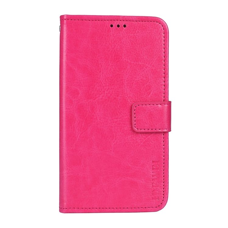 E-shop Peňaženkové puzdro Idewei Grand case ružové – Doogee S97 Pro