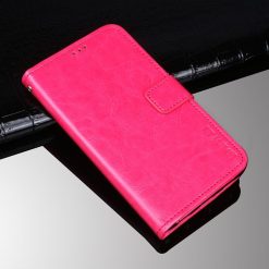 Lacné Kryty | Peňaženkové puzdro Idewei Grand case ružové – Doogee S97 Pro | Lacné Kryty