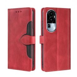 Lacné Kryty | Peňaženkové puzdro Ornate case červené – Oppo Reno10 5G (Reno 10 5G) | Lacné Kryty