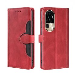 Lacné Kryty | Peňaženkové puzdro Ornate case červené – Oppo Reno10 Pro 5G (Reno 10 Pro 5G) | Lacné Kryty