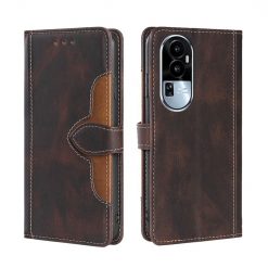 Peňaženkové puzdro Ornate case hnedé – Oppo Reno10 5G (Reno 10 5G) | Lacné Kryty Lacné Kryty | Peňaženkové puzdro Ornate case hnedé – Oppo Reno10 5G (Reno 10 5G) | Lacné Kryty