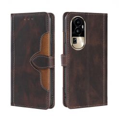 Lacné Kryty | Peňaženkové puzdro Ornate case hnedé – Oppo Reno10 Pro 5G (Reno 10 Pro 5G) | Lacné Kryty