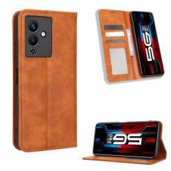 Lacné Kryty | Peňaženkové puzdro Retro Leather hnedé – Infinix Note 12 Pro 5G | Lacné Kryty
