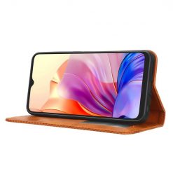 Peňaženkové puzdro Retro Leather hnedé – Oscal C80 | Lacné Kryty Lacné Kryty | Peňaženkové puzdro Retro Leather hnedé – Oscal C80 | Lacné Kryty