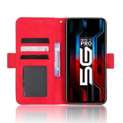 Peňaženkové puzdro Slots case červené – Infinix Note 12 Pro 5G | Lacné Kryty Lacné Kryty | Peňaženkové puzdro Slots case červené – Infinix Note 12 Pro 5G | Lacné Kryty