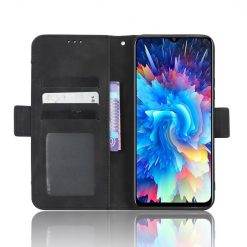 Lacné Kryty | Peňaženkové puzdro Slots case čierne – Infinix Hot 20 5G | Lacné Kryty