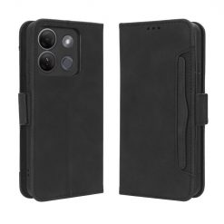 Lacné Kryty | Peňaženkové puzdro Slots case čierne – Infinix Smart 7 HD | Lacné Kryty