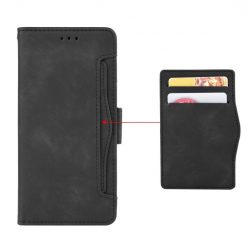 Lacné Kryty | Peňaženkové puzdro Slots case čierne – Infinix Smart 7 HD | Lacné Kryty