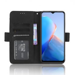 Lacné Kryty | Peňaženkové puzdro Slots case čierne – Infinix Smart 7 HD | Lacné Kryty