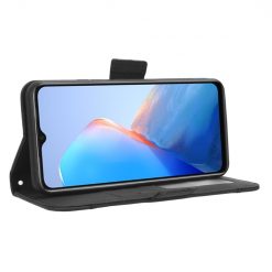 Lacné Kryty | Peňaženkové puzdro Slots case čierne – Infinix Smart 7 HD | Lacné Kryty