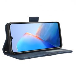 Lacné Kryty | Peňaženkové puzdro Slots case modré – Infinix Smart 7 HD | Lacné Kryty