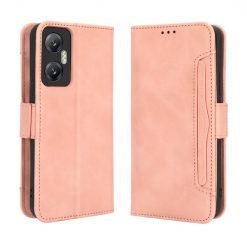 Lacné Kryty | Peňaženkové puzdro Slots case ružové – Infinix Hot 20 5G | Lacné Kryty