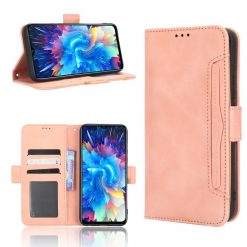 Lacné Kryty | Peňaženkové puzdro Slots case ružové – Infinix Hot 20 5G | Lacné Kryty