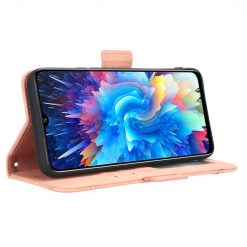 Lacné Kryty | Peňaženkové puzdro Slots case ružové – Infinix Hot 20 5G | Lacné Kryty