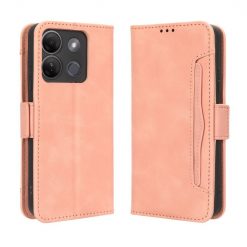 Lacné Kryty | Peňaženkové puzdro Slots case ružové – Infinix Smart 7 HD | Lacné Kryty