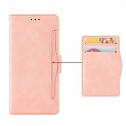 Lacné Kryty | Peňaženkové puzdro Slots case ružové – Infinix Smart 7 HD | Lacné Kryty