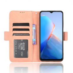 Lacné Kryty | Peňaženkové puzdro Slots case ružové – Infinix Smart 7 HD | Lacné Kryty