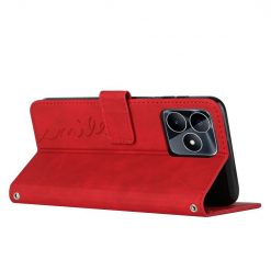 Peňaženkové puzdro Smile case červené – Realme C53 | Lacné Kryty Lacné Kryty | Peňaženkové puzdro Smile case červené – Realme C53 | Lacné Kryty