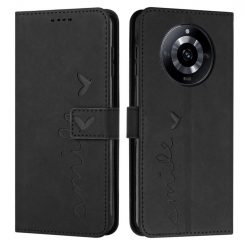 Peňaženkové puzdro Smile case čierne – Realme 11 Pro / 11 Pro+ | Lacné Kryty Lacné Kryty | Peňaženkové puzdro Smile case čierne – Realme 11 Pro / 11 Pro+ | Lacné Kryty