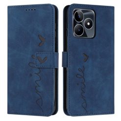 Peňaženkové puzdro Smile case modré – Realme C53 | Lacné Kryty Lacné Kryty | Peňaženkové puzdro Smile case modré – Realme C53 | Lacné Kryty