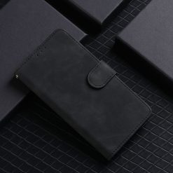 Lacné Kryty | Peňaženkové puzdro Solid čierne – Infinix Hot 20 5G | Lacné Kryty