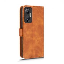 Lacné Kryty | Peňaženkové puzdro Solid hnedé – Infinix Hot 20 5G | Lacné Kryty