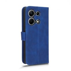 Lacné Kryty | Peňaženkové puzdro Solid modré – Infinix Note 30 | Lacné Kryty