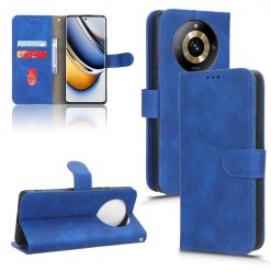 Lacné Kryty | Peňaženkové puzdro Solid modré – Realme 11 Pro / 11 Pro+ | Lacné Kryty