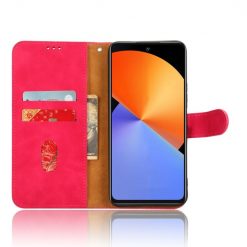 Lacné Kryty | Peňaženkové puzdro Solid ružové – Infinix Note 30 | Lacné Kryty