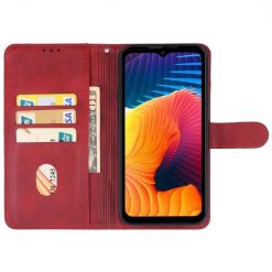 Lacné Kryty | Peňaženkové puzdro Splendid case červené – Doogee V30 5G | Lacné Kryty