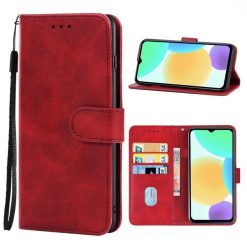 Lacné Kryty | Peňaženkové puzdro Splendid case červené – Infinix Hot 20i | Lacné Kryty