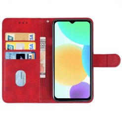 Lacné Kryty | Peňaženkové puzdro Splendid case červené – Infinix Smart 6 | Lacné Kryty
