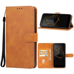 Lacné Kryty | Peňaženkové puzdro Splendid case hnedé – Doogee S41 / S41 Pro | Lacné Kryty