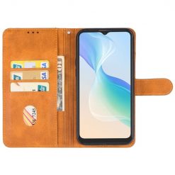 Lacné Kryty | Peňaženkové puzdro Splendid case hnedé – Oscal C30 / C30 Pro | Lacné Kryty