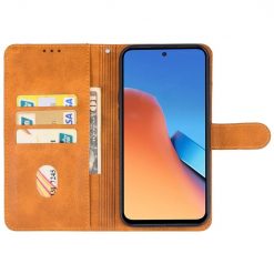 Lacné Kryty | Peňaženkové puzdro Splendid case hnedé – Xiaomi Redmi 12 | Lacné Kryty