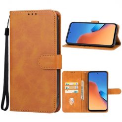 Lacné Kryty | Peňaženkové puzdro Splendid case hnedé – Xiaomi Redmi 12 | Lacné Kryty