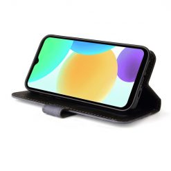 Peňaženkové puzdro Stitching čierno-sivé – Infinix Smart 6 | Lacné Kryty Lacné Kryty | Peňaženkové puzdro Stitching čierno-sivé – Infinix Smart 6 | Lacné Kryty