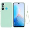 Lacné Kryty | Peňaženkové puzdro Embossing Pattern Kytica modré – Infinix Hot 20i | Lacné Kryty