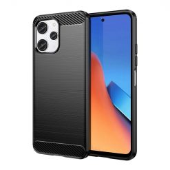 Zadný kryt Carbon čierny – Xiaomi Redmi 12