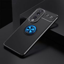 Zadný kryt Metal Ring čierno-modrý – Honor 90 | Lacné Kryty Lacné Kryty | Zadný kryt Metal Ring čierno-modrý – Honor 90 | Lacné Kryty