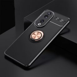 Lacné Kryty | Zadný kryt Metal Ring čierno-zlatý – Honor 90 | Lacné Kryty