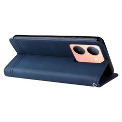 Lacné Kryty | Knižkové puzdro Skin Feel case modré – Vivo Y36 | Lacné Kryty