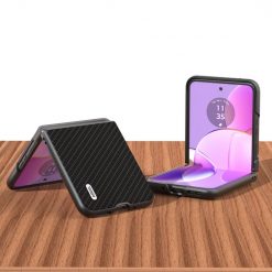 Kryt Abeel Carbon Fiber Čierny – Motorola Razr 40 | Lacné Kryty Lacné Kryty | Kryt Abeel Carbon Fiber Čierny – Motorola Razr 40 | Lacné Kryty