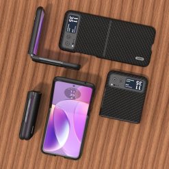 Kryt Abeel Carbon Fiber Čierny – Motorola Razr 40 | Lacné Kryty Lacné Kryty | Kryt Abeel Carbon Fiber Čierny – Motorola Razr 40 | Lacné Kryty