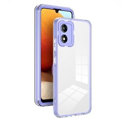 Lacné Kryty | Kryt Clear Color Case fialový – Motorola Moto E13 | Lacné Kryty